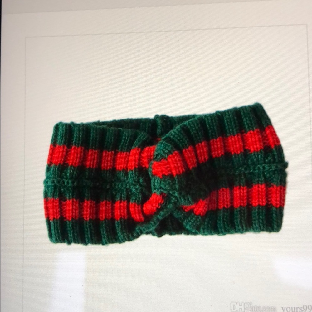 Wool Cross Headband.